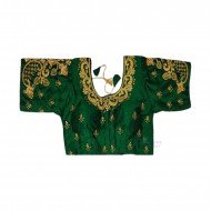 Fantasy Silk Blouse - Green