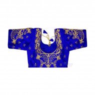 Fantasy Silk Blouse - Blue