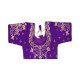 Fantasy Silk Blouse - Purple