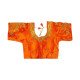 Fantasy Silk Blouse - Orange