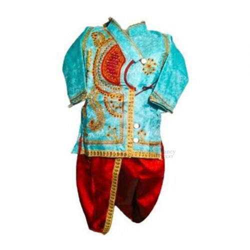 Boys kids Serwani ( 1-2 Years ) - Blue