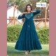 Party Wear Long Gown - Blue