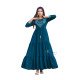 Party Wear Long Gown - Blue