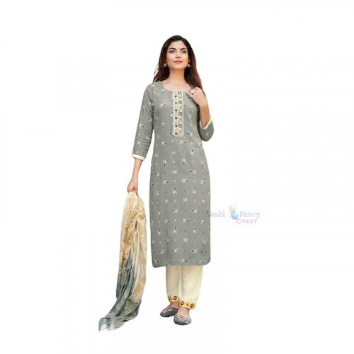 Rayon With Embroidery