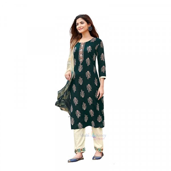 Rayon With Embroidery