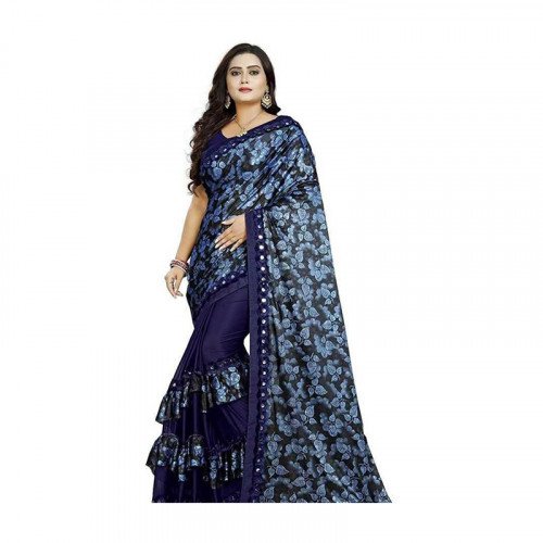 Aagam Sensational Saree - Blue