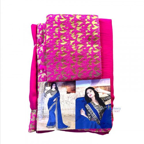 Fancy Saree - Pink