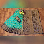 Kanjivaram Silk Saree - Green