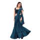 Party Wear Saree - Blue