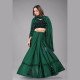 Party Wear Saree - Green