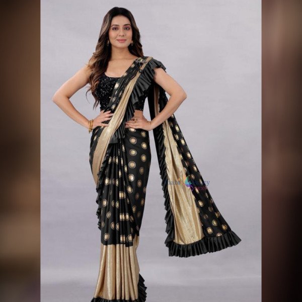 Party wear Saree - Black