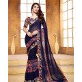 Fabric Georgette Printed Saree